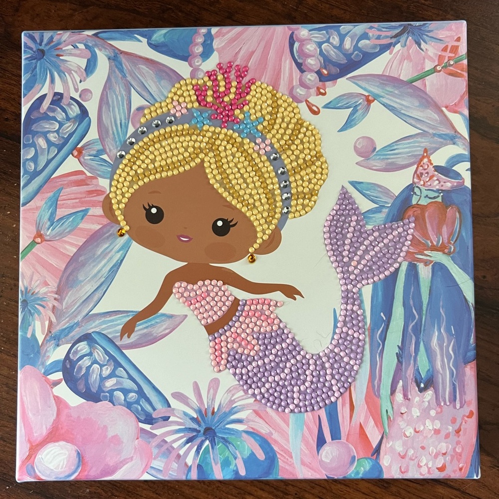 Diamond Dotz Baby Mermaid Art